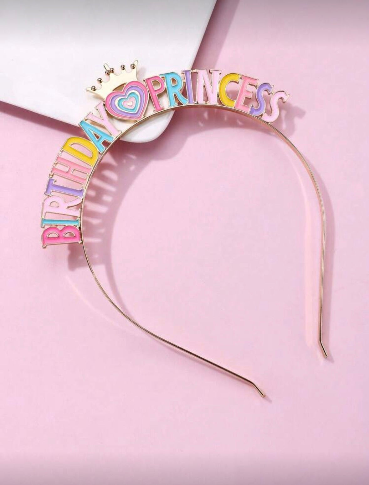 Birthday princess headband