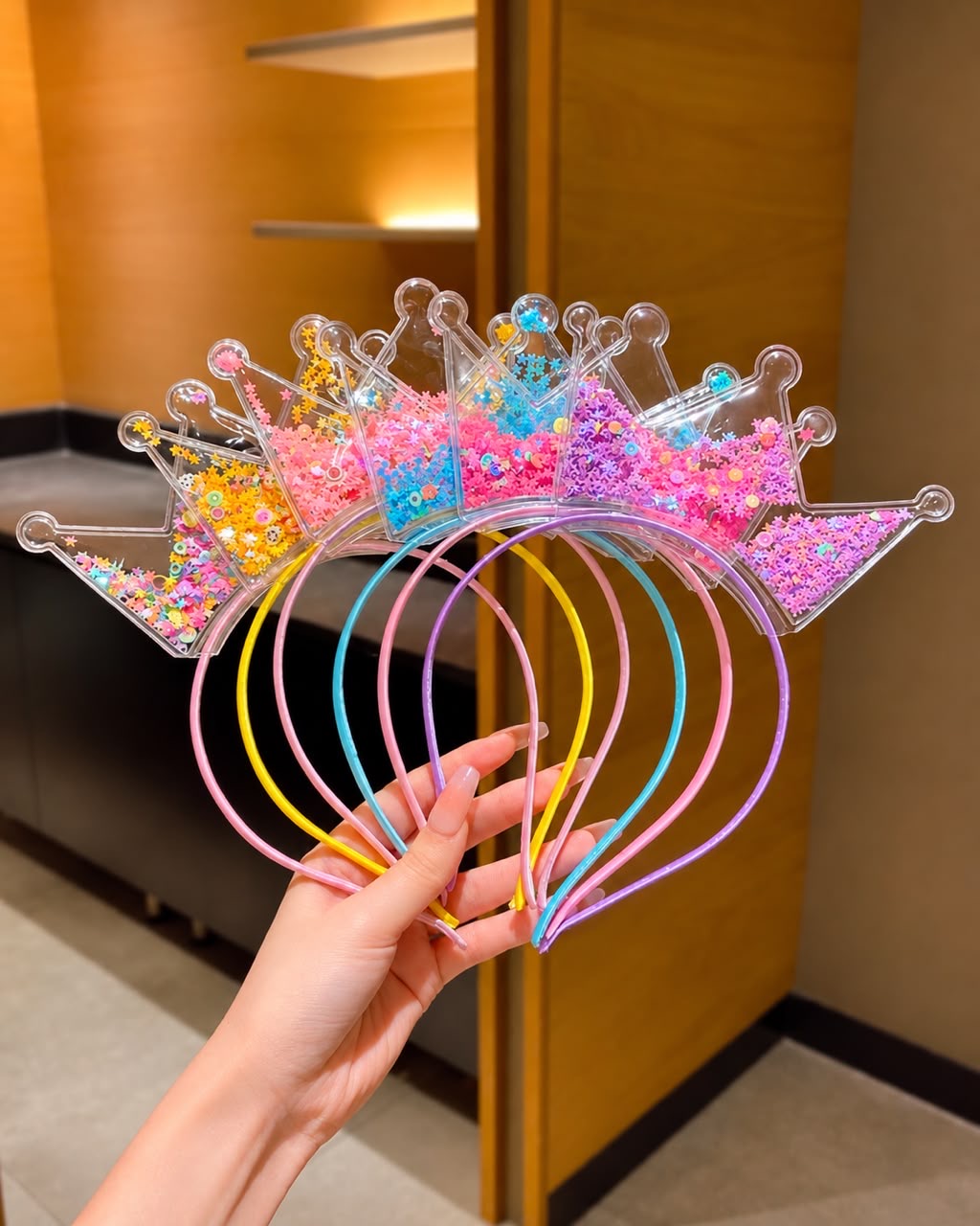 Glitter Crown headband